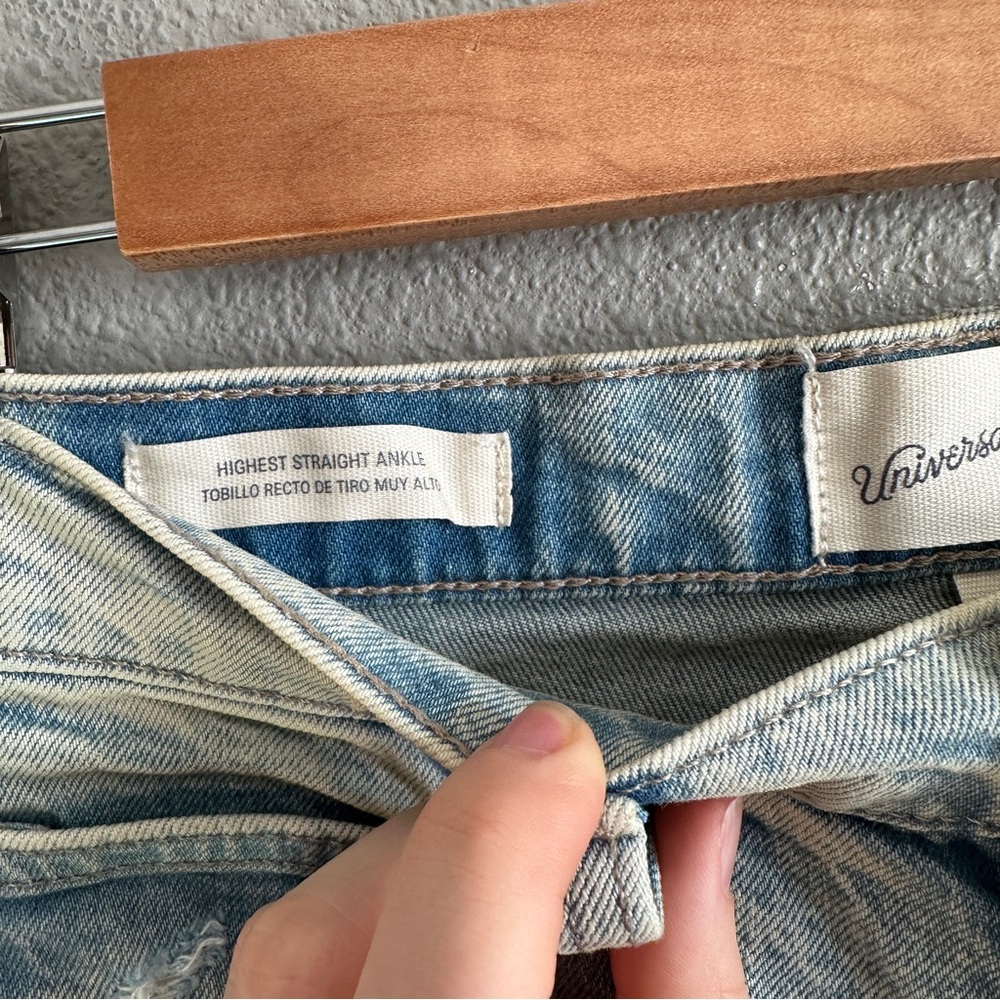 NWT Universal Thread Highest Straight Ankle Jeans… - image 5